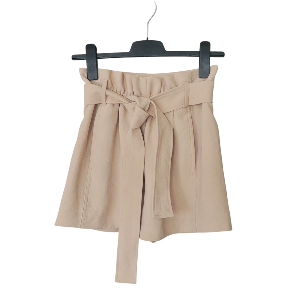 Aritzia Wilfred Paperbag shorts,High-waist,Crepette fabric